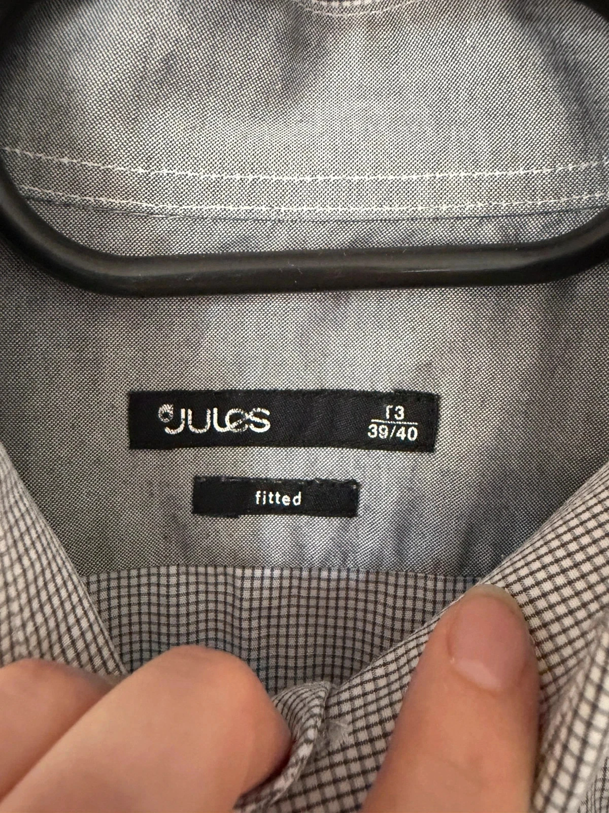 Camisa a cuadros Jules talla 3 39/40 – photo 3